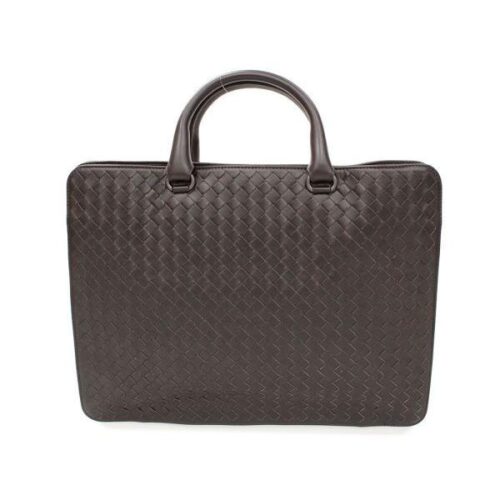 ボッテガヴェネタ ビジネスバッグ イントレチャート レザー ブリーフケース BOTTEGA VENETA ボッテガ バッグ メンズ 2WAYショルダーバッグ