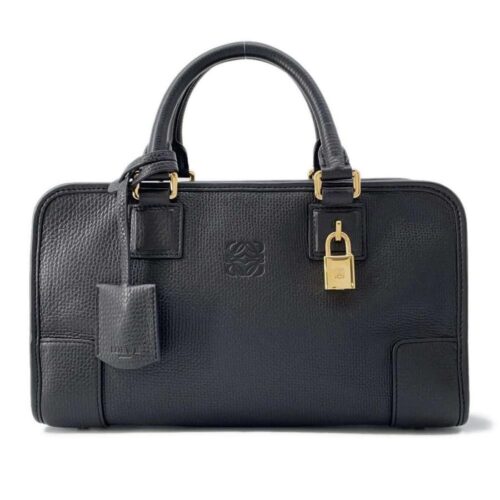 ロエベ ハンドバッグ アマソナ28 レザー LOEWE バッグ 黒 