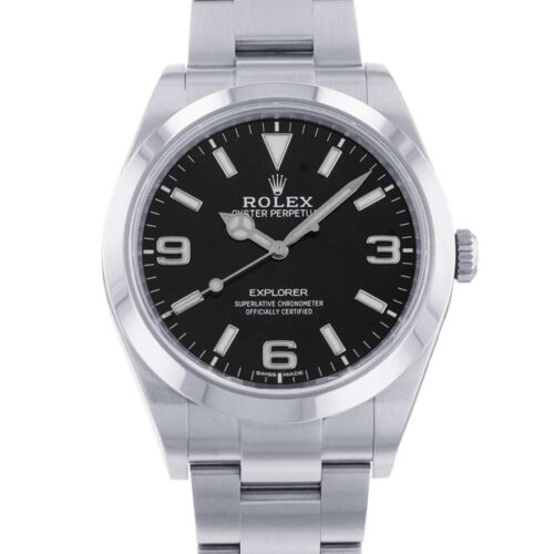 ロレックス エクスプローラー1 ランダムシリアル ルーレット 214270 ROLEX 腕時計 黒文字盤 