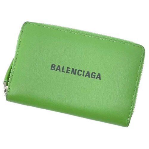 バレンシアガ コインケース ラウンドファスナー ミニ財布 616911 BALENCIAGA 財布 カードケース ロゴ 【安心保証】