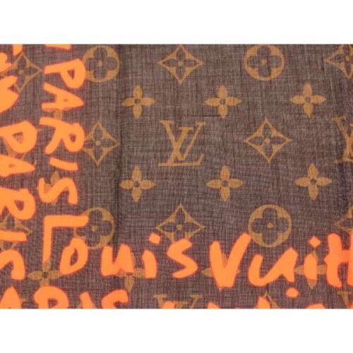 ルイヴィトン スカーフ グラフィティ LOUIS VUITTON バンダナ ロゴ ハンカチ