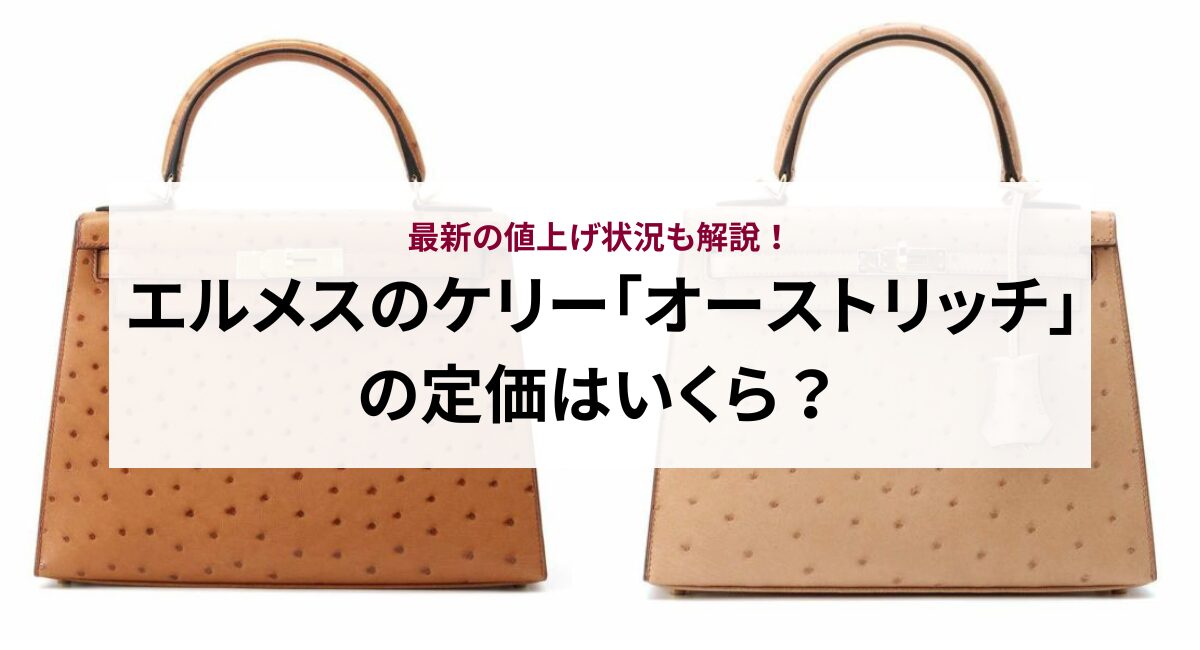 エルメスのケリー「オーストリッチ」の定価はいくら？最新の値上げ状況も解説！ - 中古・新品ブランド販売ギャラリーレア公式通販