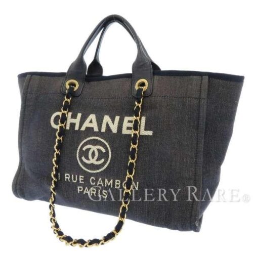 シャネル トートバッグ ドーヴィルライン ロゴキャンバス 2wayショルダーバッグ A66941 CHANEL バッグ